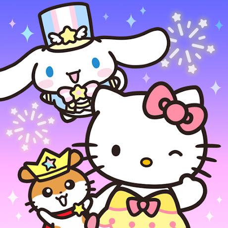 down Hello Kitty Friends