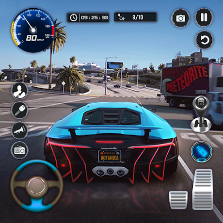 down Traffic Driving Car Simulator(Unlimited Money)