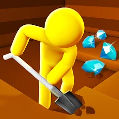 down Dig Deep(Unlimited Money/Mod Menu)