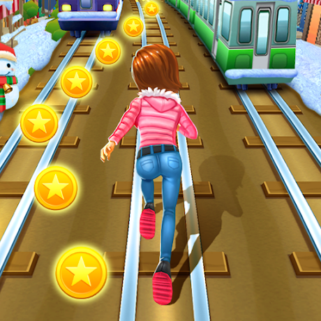 down Subway Princess Runner(Unlimited Diamonds)