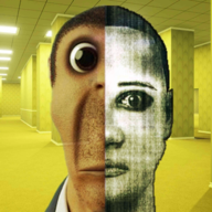 down Nextbots In Backrooms Shooter