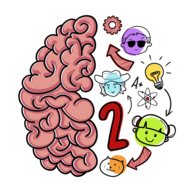 down Brain Test 2(Unlimited Hints)