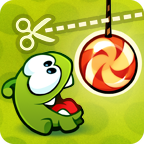 down Cut the Rope Free(Unlimited Boosters)