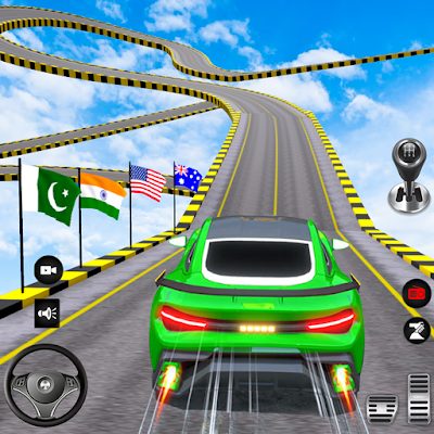 down Ramp Car Games