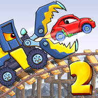 down Car Eats Car 2(Unlimited Fuel)