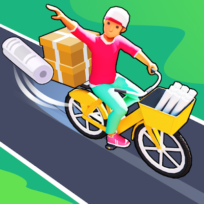 down Paper Delivery Boy