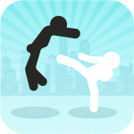 down Stickman Fight Infinity Shadow(Unlimited Upgrade)