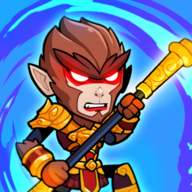 down Monkey King(Menu/GodMode/Free Upgrade)
