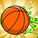 down Idle Five Basketball tycoon(Mega Shot)