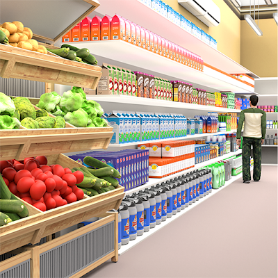 down Manage Supermarket Simulator(No Ads Free Rewards)