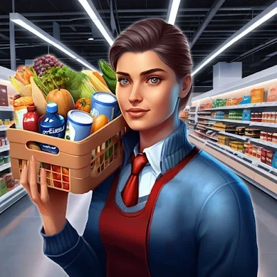 down Supermarket Cashier Manager(Unlimited Resources)