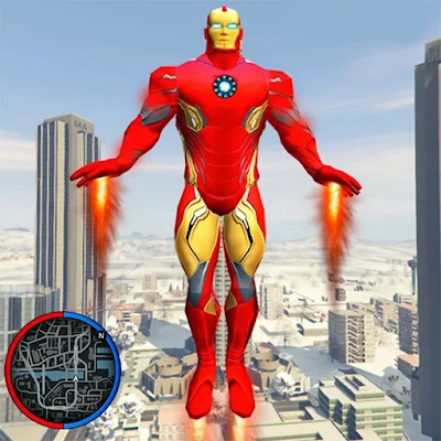down Iron Rope Hero War(No Ads)