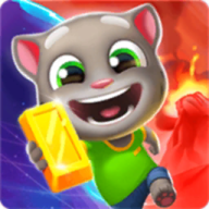 down Talking Tom Time Rush(Unlimited Money)
