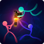 down Stickman Fighter Infinity(Unlimited Gold)