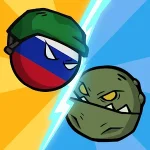 down Countryballs(Unlimited Diamonds)