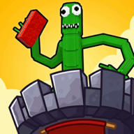 down Rainbow.io Outdo Craft Tower
