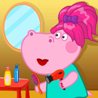 down Hippo Hair Salon(Free Shopping)