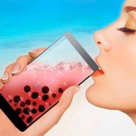 down Drink Cocktail Boba Joke