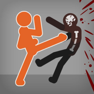 down Stick Tuber: Punch Fight Dance