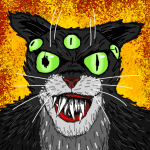 down Cat Fred Evil Pet(Remove ADS)
