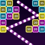 down Brick Breaker Glow(Unlimited Money)