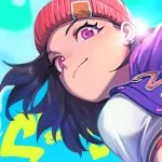 down Slash and Girl(Game Speed)