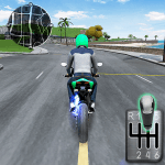 down Moto Traffic(Unlimited Money)