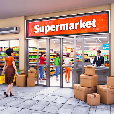 down Toymart Supermarket(Unlimited Resources)
