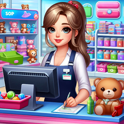 down Toy Shop Simulator(Unlimited Resources)