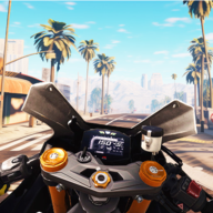 down Traffic Moto Bike Rider City(Unlimited Resources)