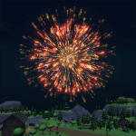 down Fireworks Simulator(No ADS)