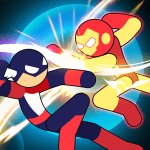 down Stickman Heroes(Unlimited Skill)
