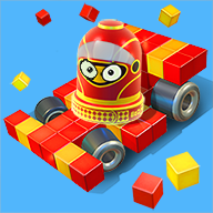 down Pixel Car Racing Blocky Crash(Unlimited Resources)