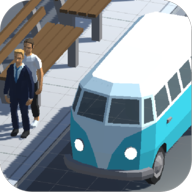 down Bus Tycoon Simulator Idle Game(No Ads)