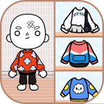down Toca dress up game(Free Rewards)